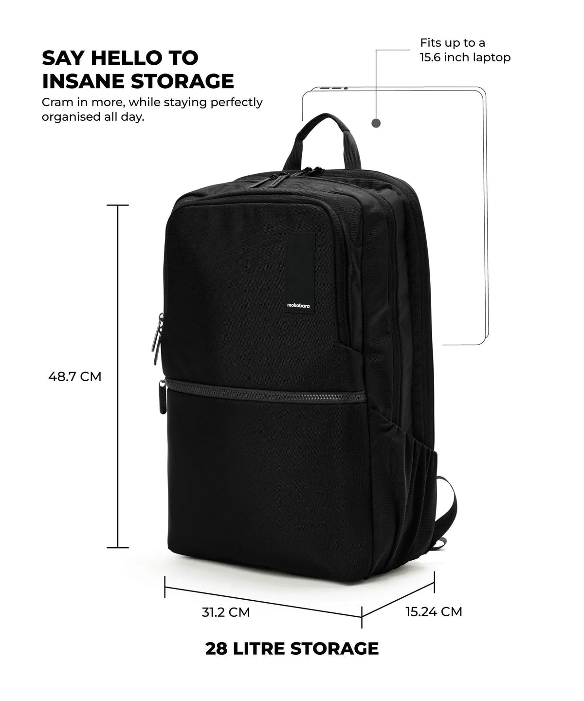The Kaleido Backpack for Work, Travel, and Daily Use_Money Moves