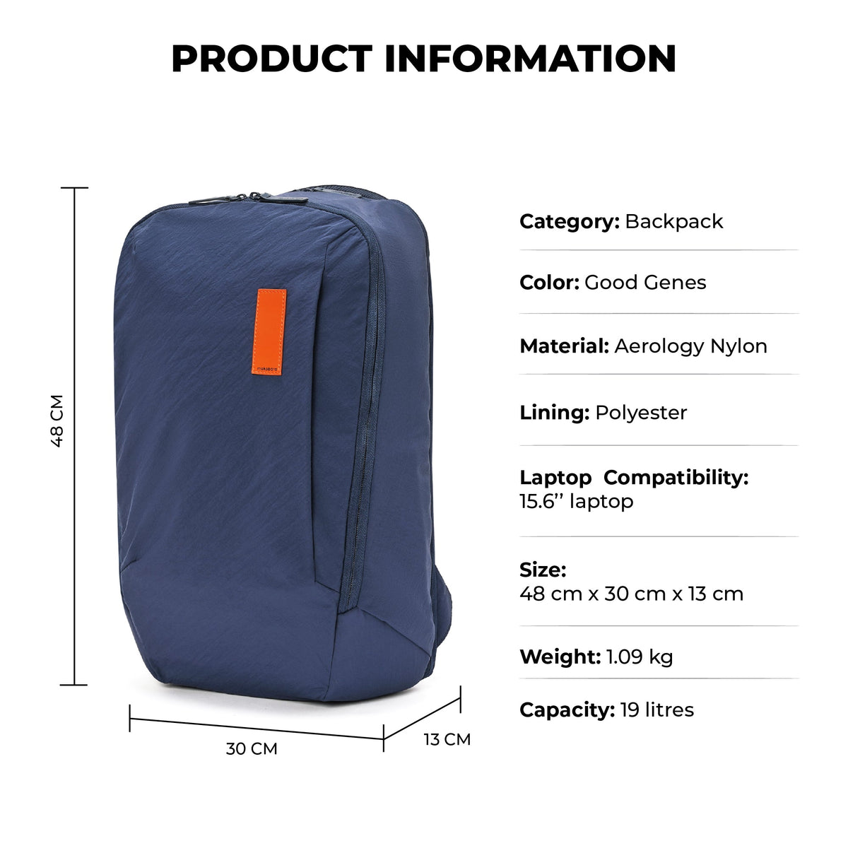 The Aisle Backpack, Ergonomic Design With Padded Straps_Good Genes